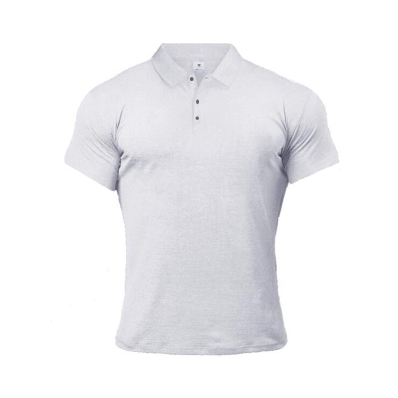 Men's Sports Polo Shirt – Summer Short-Sleeve Slim Fit