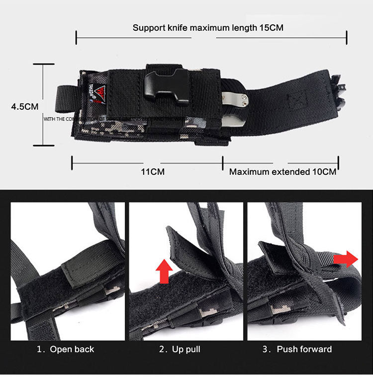 Outdoor Travel Multi-Function Mountaineering Camping Bodypack