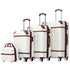 Hard Shell Luggage Sets – 4 Pieces (20" + 24" + 28" + Cosmetic Case) Spinner Suitcase with TSA Lock