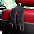 Car Seat Back Hook Suede Double-Headed Rear Storage Storage Small Hook Car Interior Decoration Supplies