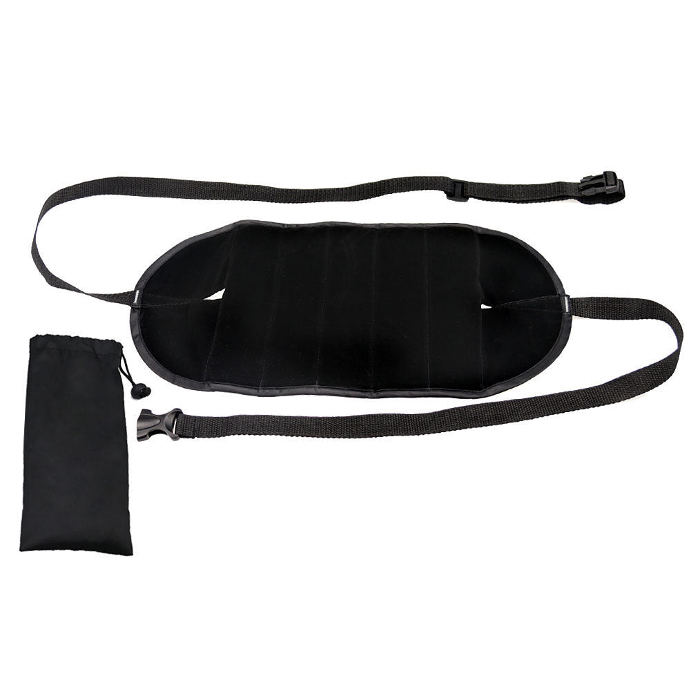 U-Shaped Hooded Neck Pillow – Travel Comfort Set with Eye Mask & Earplugs