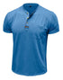 Summer European And American Men's Short Sleeve Casual Crew Neck Top