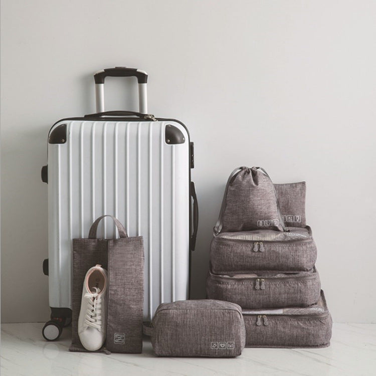 7-Piece Travel Organizing and Storage Bag Set