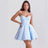 Women's Sling Slim Fit Backless Princess Petti Skirt Dress
