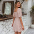 Puff Sleeve Spring & Summer Lace Dress