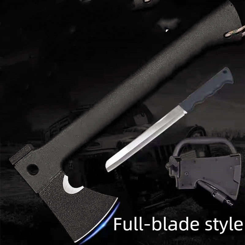 Multifunctional Outdoor Survival Tactical Axe – Compact & Durable