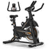 Exercise Bike-Stationary Bikes Indoor Cycling Bike,Cycle Bike Belt Drive Indoor Exercise Bike with LCD Monitor and Comfortable Seat Cushion