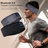 Bluetooth Sports Earphones and Sleep Headband - Wireless Music Headset with Eye Mask Design