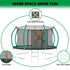 14FT Outdoor Trampoline with Enclosure and Ladder