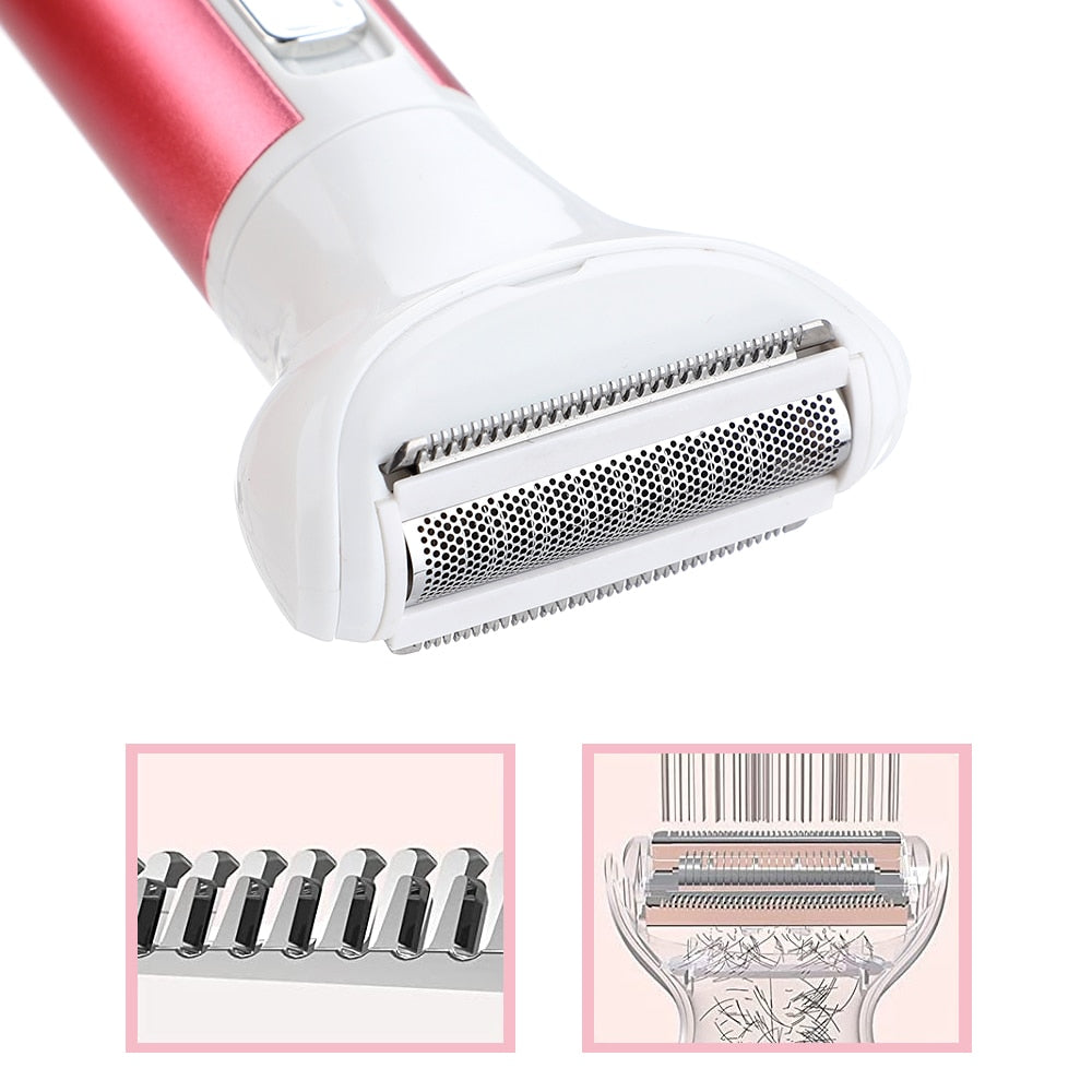 5 in 1 Electric Hair Remover Rechargeable Lady Shaver Nose Hair