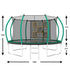14FT Outdoor Trampoline with Enclosure and Ladder