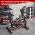 Exercise Bike-Stationary Bikes Indoor Cycling Bike,Cycle Bike Belt Drive Indoor Exercise Bike with LCD Monitor and Comfortable Seat Cushion