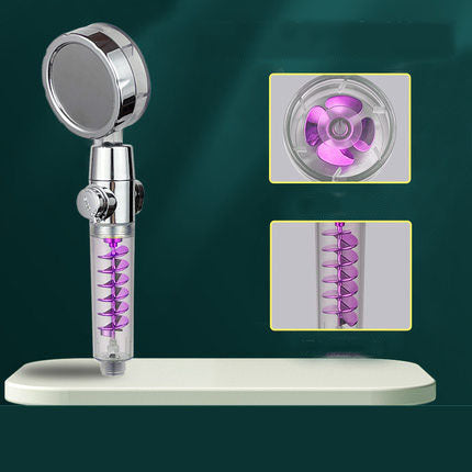 Twin-Turbo Pressurized Shower Head – Supercharged Propeller Design