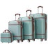 Hard Shell Luggage Sets – 4 Pieces (20" + 24" + 28" + Cosmetic Case) Spinner Suitcase with TSA Lock