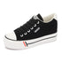 Canvas Shoes – Trifle Platform White Shoes for Women