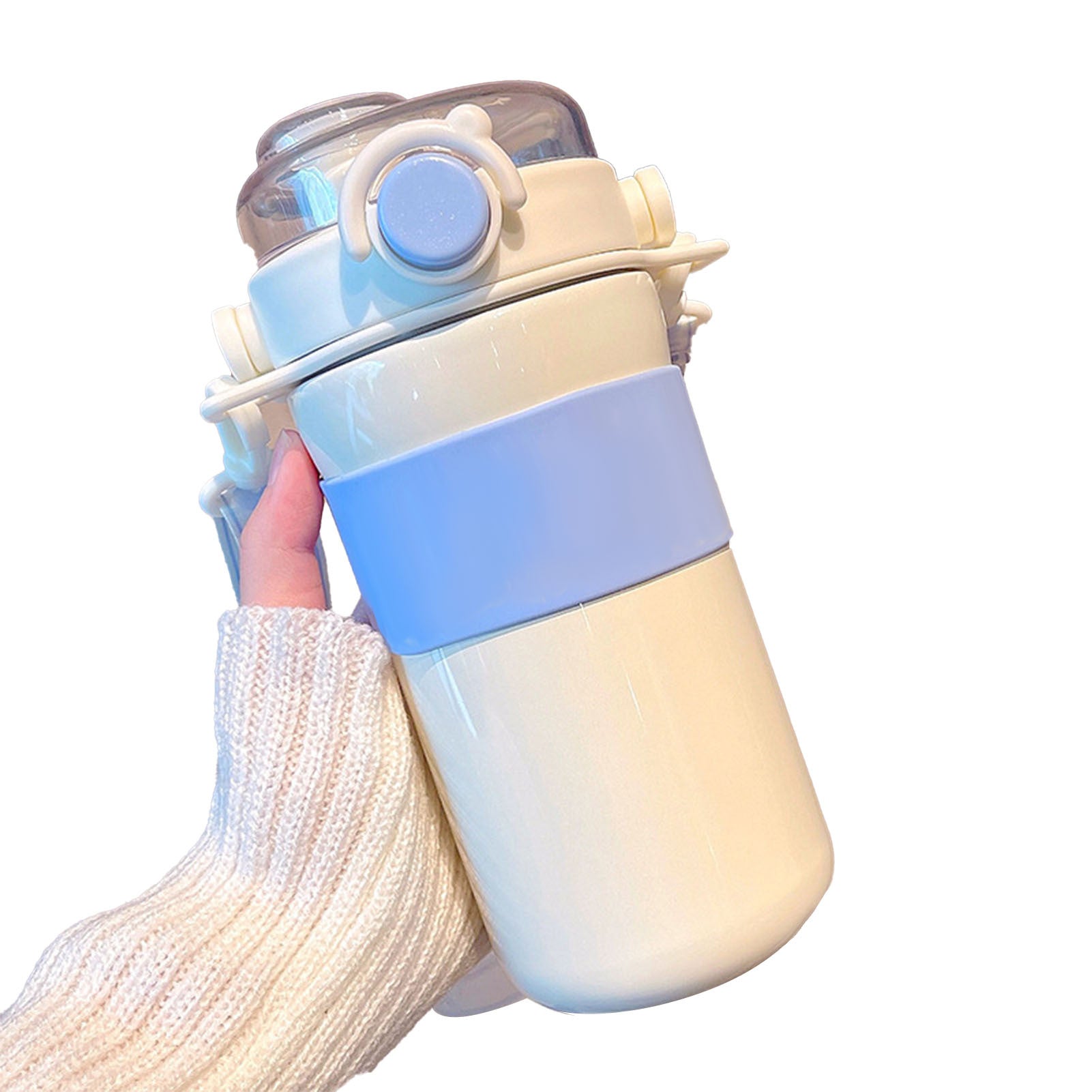 Insulated Straw Water Bottle – Stylish & Spill proof for Kids & Adults