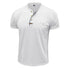 Summer European And American Men's Short Sleeve Casual Crew Neck Top