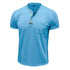 Summer European And American Men's Short Sleeve Casual Crew Neck Top